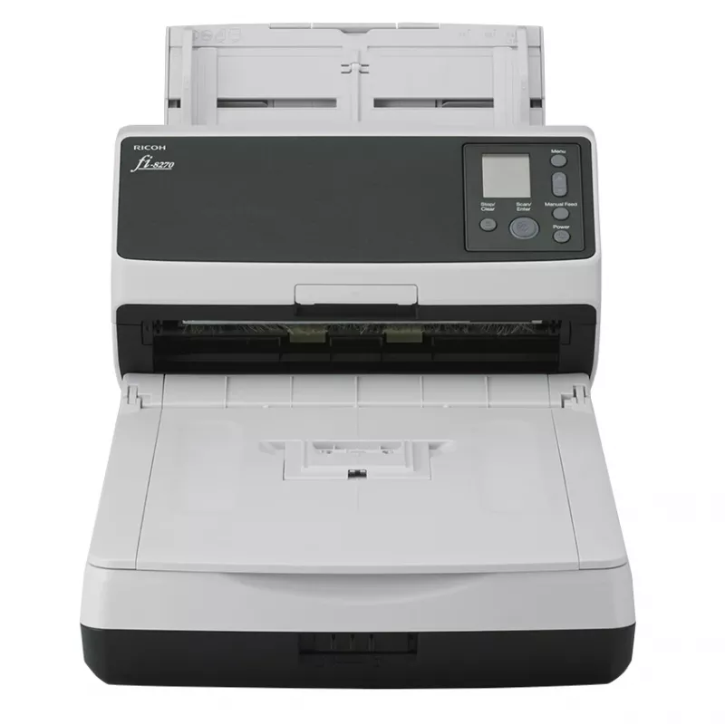 Ricoh fi-8270 ADF + rankinis padavimo skaitytuvas 600 x 600 DPI A4 juoda, pilka