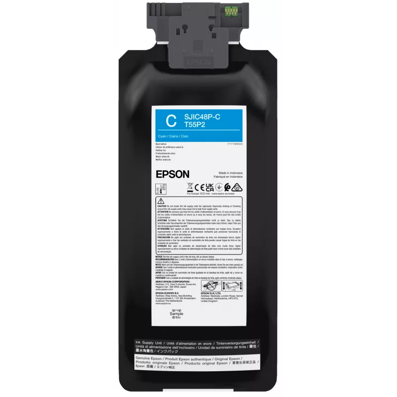 Epson SJIC48P-C rašalo kasetė 1 vnt. Originalius Žydra