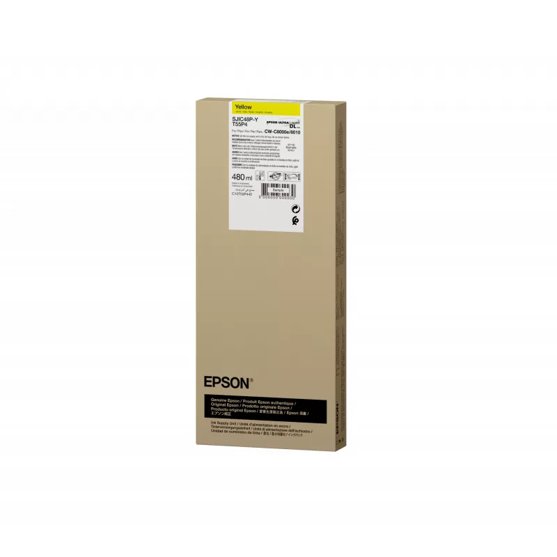 Epson SJIC48P-Y rašalo kasetė 1 vnt. Originali Geltona
