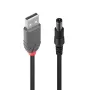 Lindy USB 2.0 A tipo į 5,5 mm DC kabelis, 1,5 m