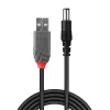 Lindy USB 2.0 A tipo į 5,5 mm DC kabelis, 1,5 m