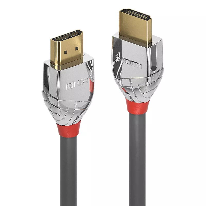 Lindy 1 m didelės spartos HDMI laidas, Cromo Line
