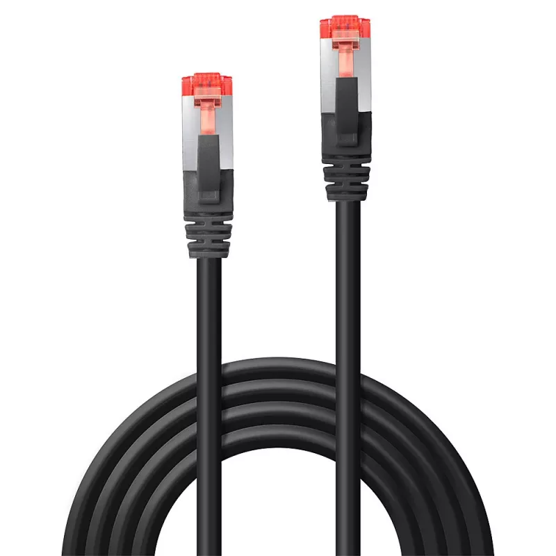 Lindy 47779 tinklo kabelis juodas 2 m Cat6 S/FTP (S-STP)
