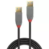 Lindy 3 m USB 3.2 A tipo laidas, 5 Gbps, Anthra Line