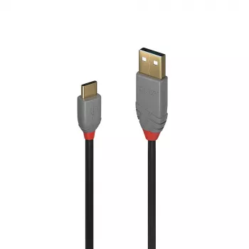 „Lindy“ 1 m USB 2.0 Type A į C laidas, „Anthra Line“