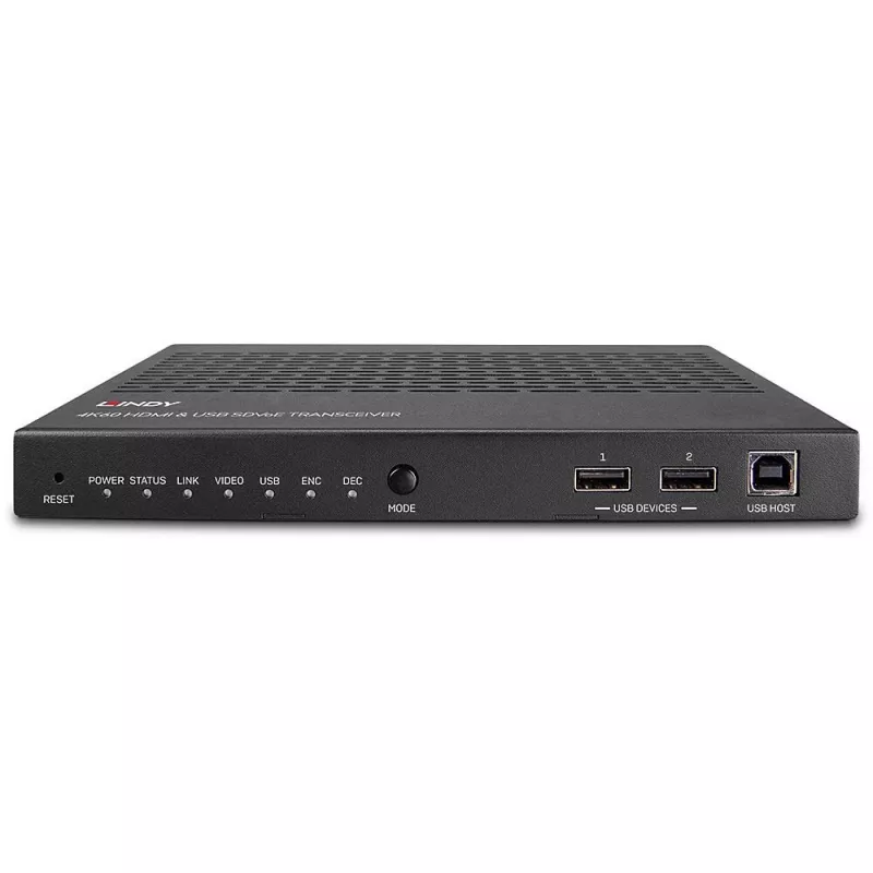 AV siųstuvas-imtuvas Lindy 4K60 HDMI ir USB SDVoE