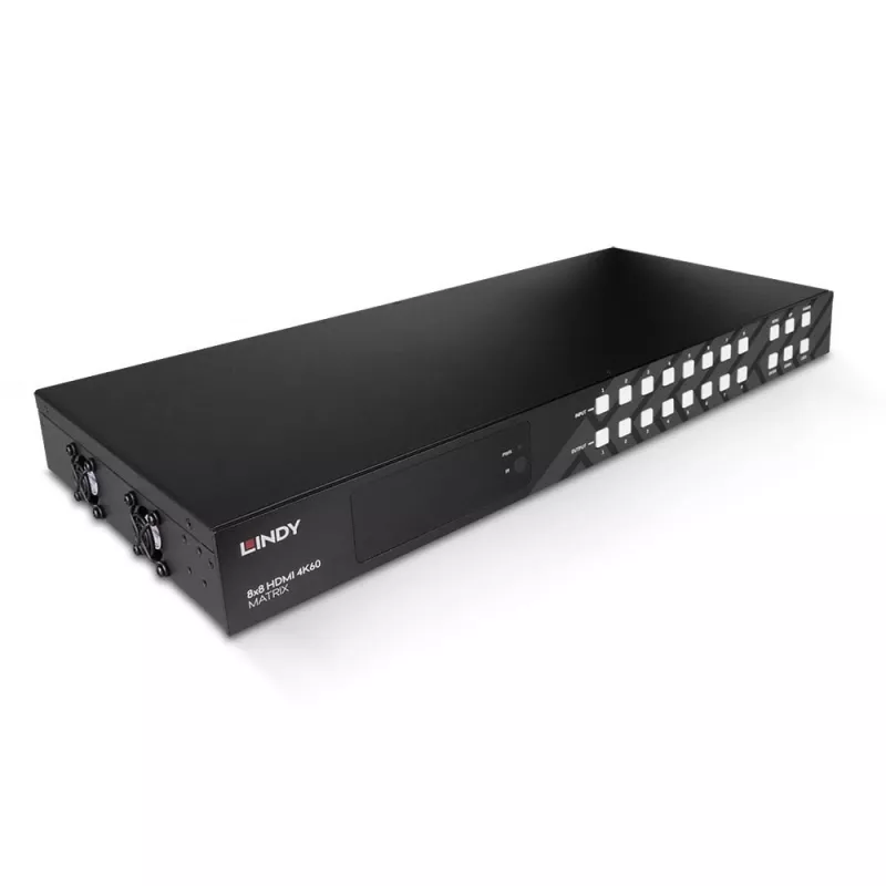 AV matricinis komutatorius Lindy 8x8 HDMI 4K60 Matrix