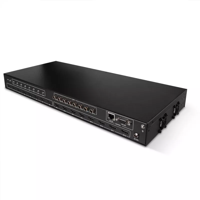 AV matricinis komutatorius Lindy 8x8 HDMI 4K60 Matrix