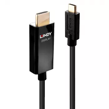 Lindy 2 m USB Type-C į HDMI 4K60 adapterio kabelis su HDR