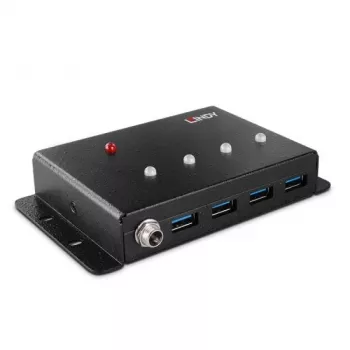 USB Hub Lindy 4 Port USB 3.0 Metal Hub