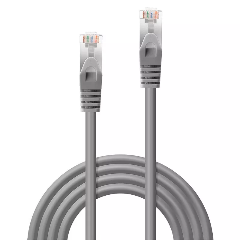Lindy 47244 tinklo kabelis pilkas 2 m Cat6 F/UTP (FTP)