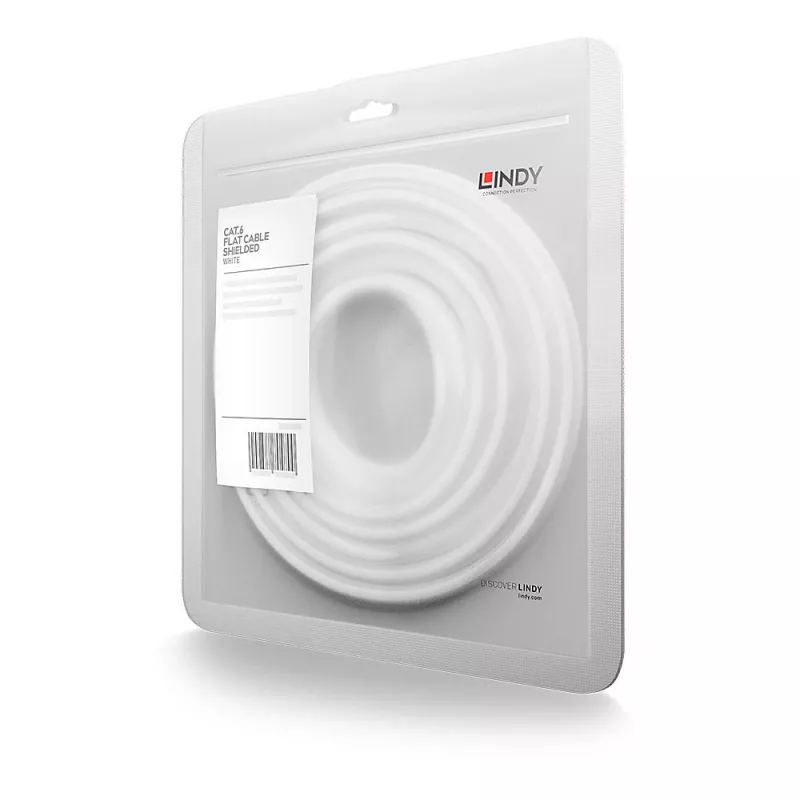 Lindy 47560 tinklo kabelis Baltas 0,3 m Cat6 U/FTP (STP)