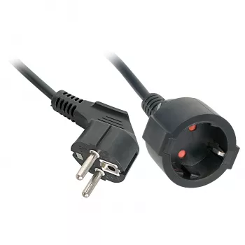 Lindy 30244 maitinimo ilgintuvas 3 m 2 AC lizdai (-ų) Patalpose Juoda