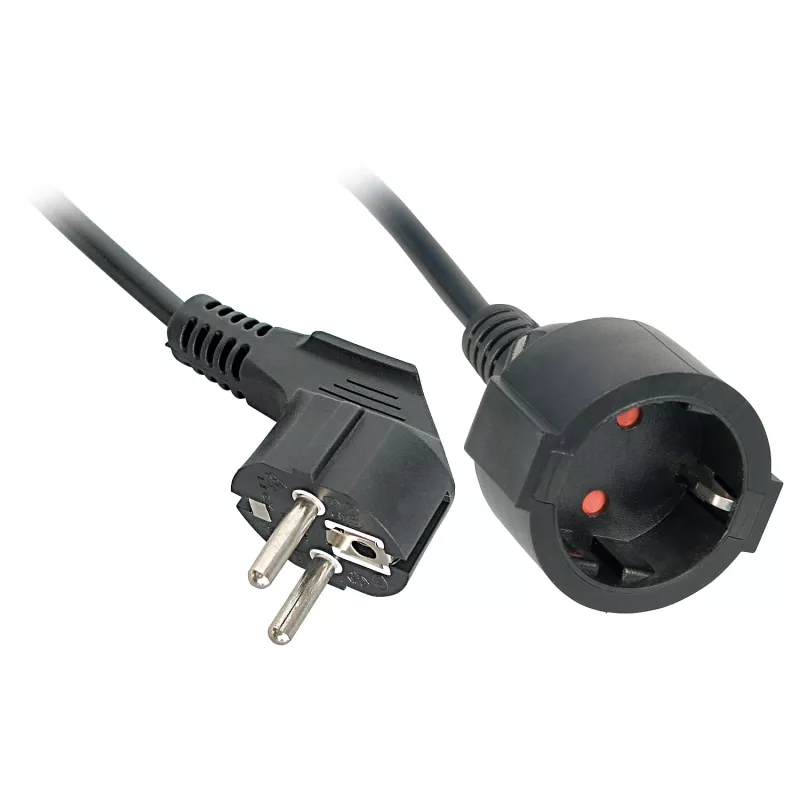 Lindy 30244 maitinimo ilgintuvas 3 m 2 AC lizdai (-ų) Patalpose Juoda
