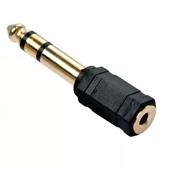 Lindy adapteris 3,5 mm stereofoninė jungtis (moteriška) į 6,3 mm stereofoninę jungtį (vyriška)