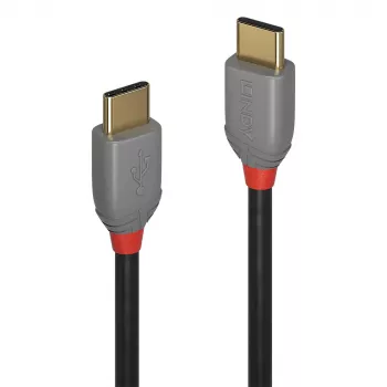Lindy 2 m USB 2.0 Type C į C kabelis, Anthra Line