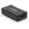 Lindy 50m HDMI 4K30 kartotuvas, HDCP 2.2, AV imtuvas, laidinis, juodas, HDCP