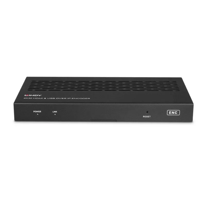 AV siųstuvas Lindy 4K30 HDMI ir USB per IP sistemą – Koderis 3840 x 2160 pikselių