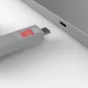Prievado blokatoriaus raktas Lindy USB Type C Prievado blokatoriaus raktas pakuotėje 4 vnt. Rožinė