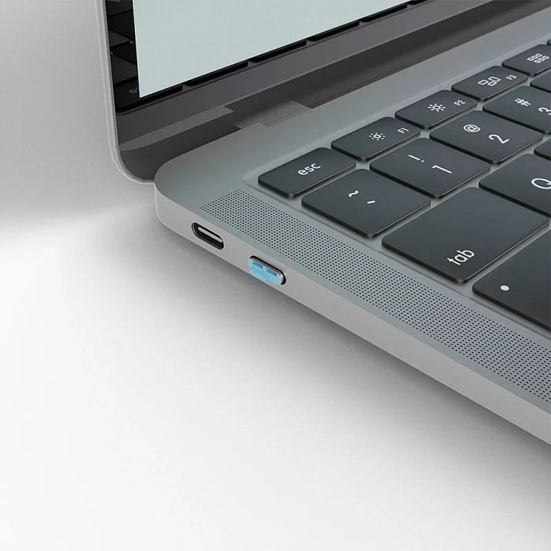 Porto blokatorius Lindy USB Type C raktų rinkinys 4 vnt. mėlynas