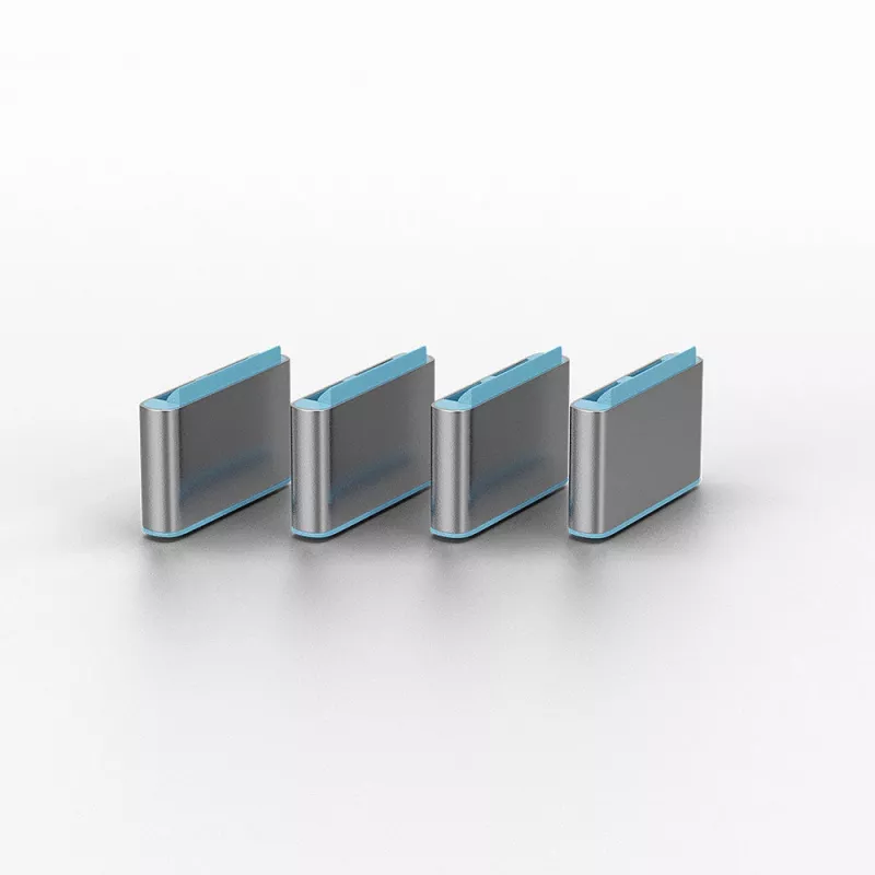 Port blocker Lindy USB Type C Port Blokatoriai Be Rakto Pakuotėje 10 Vnt. Mėlyni