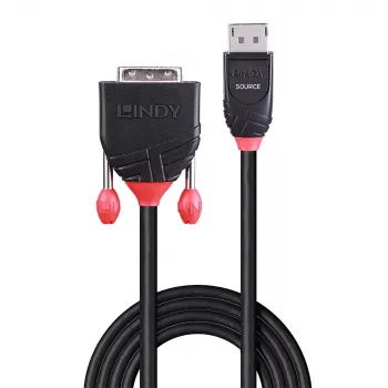 Lindy 1m DisplayPort į DVI-D laidas