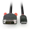 Lindy 1m DisplayPort į DVI-D laidas