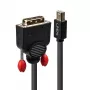 Lindy 2 m Mini DisplayPort į DVI laidas, juodas