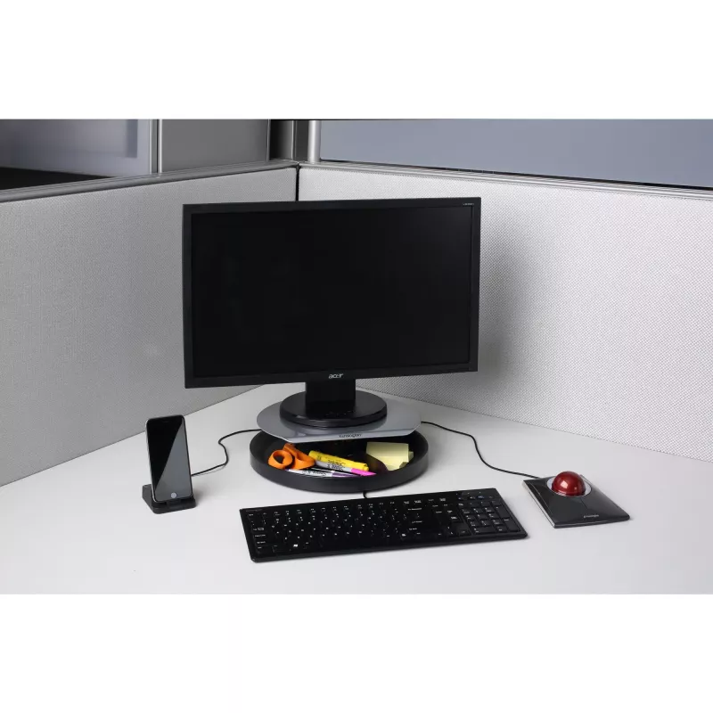 Kensington SmartFit Spin2 Monitor Stand - Pilka
