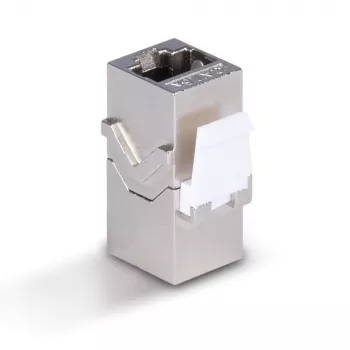 Tinklo kabelis Lindy CAT 6A mova keystone RJ-45 plokščias metalinis 1 vnt.