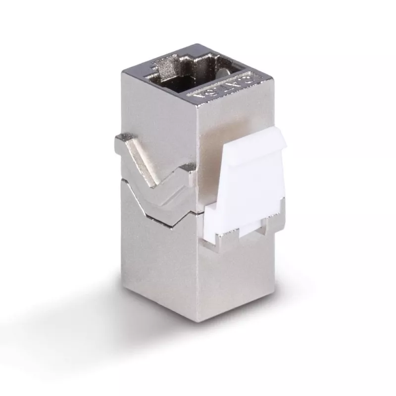 Tinklo kabelis Lindy CAT 6A mova keystone RJ-45 plokščias metalinis 1 vnt.