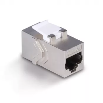 Tinklo kabelis Lindy CAT 6A mova keystone RJ-45 plokščias metalinis 1 vnt.