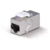 Tinklo kabelis Lindy CAT 6A mova keystone RJ-45 plokščias metalinis 1 vnt.