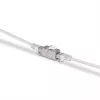 Tinklo kabelis Lindy CAT 6A mova keystone RJ-45 plokščias metalinis 1 vnt.
