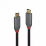 Lindy 2 m USB 3.2 Type C laidas, 5 A PD, Anthra Line