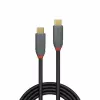 Lindy 2 m USB 3.2 Type C laidas, 5 A PD, Anthra Line