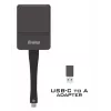 iiyama WP D002C Smart TV dongle USB 4K Ultra HD juoda, sidabrinė