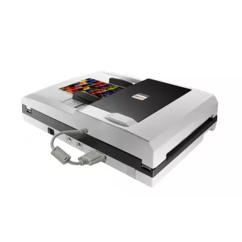Plustek SmartOffice PL4080 ADF plokštuminis ir ADF skaitytuvas 600 x 600 DPI A4 juoda, pilka