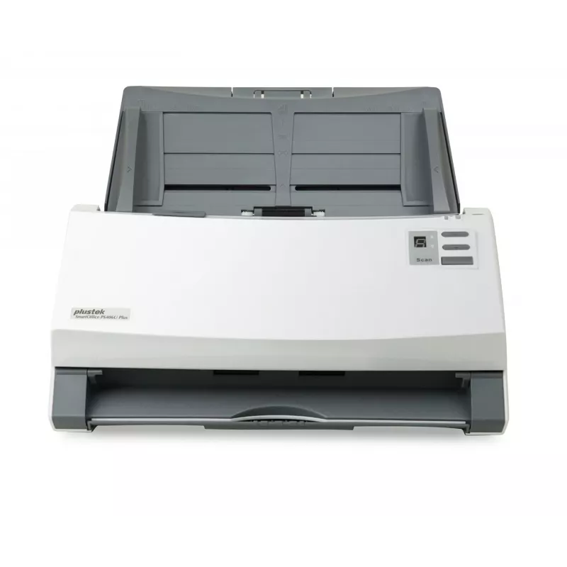 Plustek SmartOffice PS406U Plus ADF skaitytuvas 600 x 600 DPI A4 Pilka, Balta
