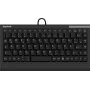KeySonic ACK-595C+ (DE) klaviatūra, skirta biurui, USB, QWERTZ, vokiška, juoda