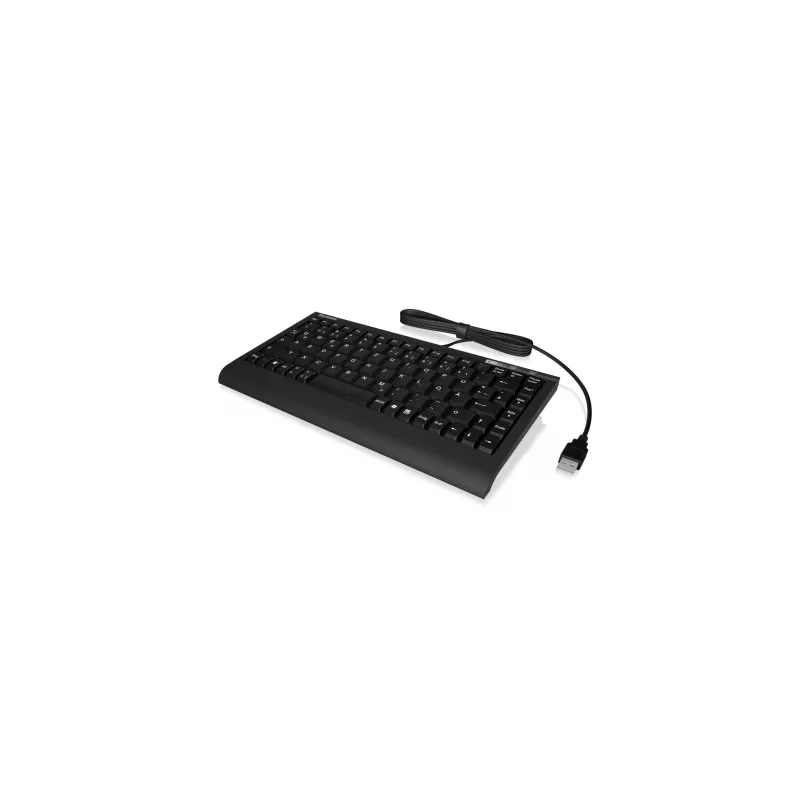 KeySonic ACK-595C+ (DE) klaviatūra, skirta biurui, USB, QWERTZ, vokiška, juoda