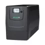 Nepertraukiamo maitinimo šaltinis ONLINE USV-Systeme YUNTO Smile 800 Line-Interactive 0,8 kVA 480 W 2 kintamosios srovės lizdai 9 Ah baterija LCD Tower