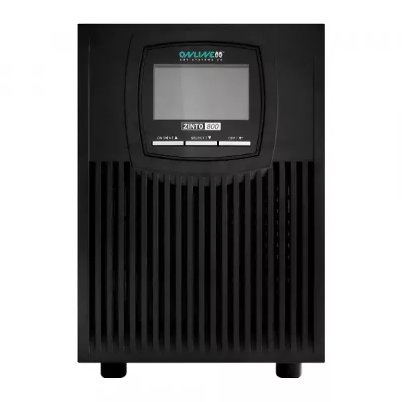 Nepertraukiamo maitinimo šaltinis UPS ONLINE USV-Systeme ZINTO 800 T 0,8 kVA 720 W 8 kintamosios srovės lizdai