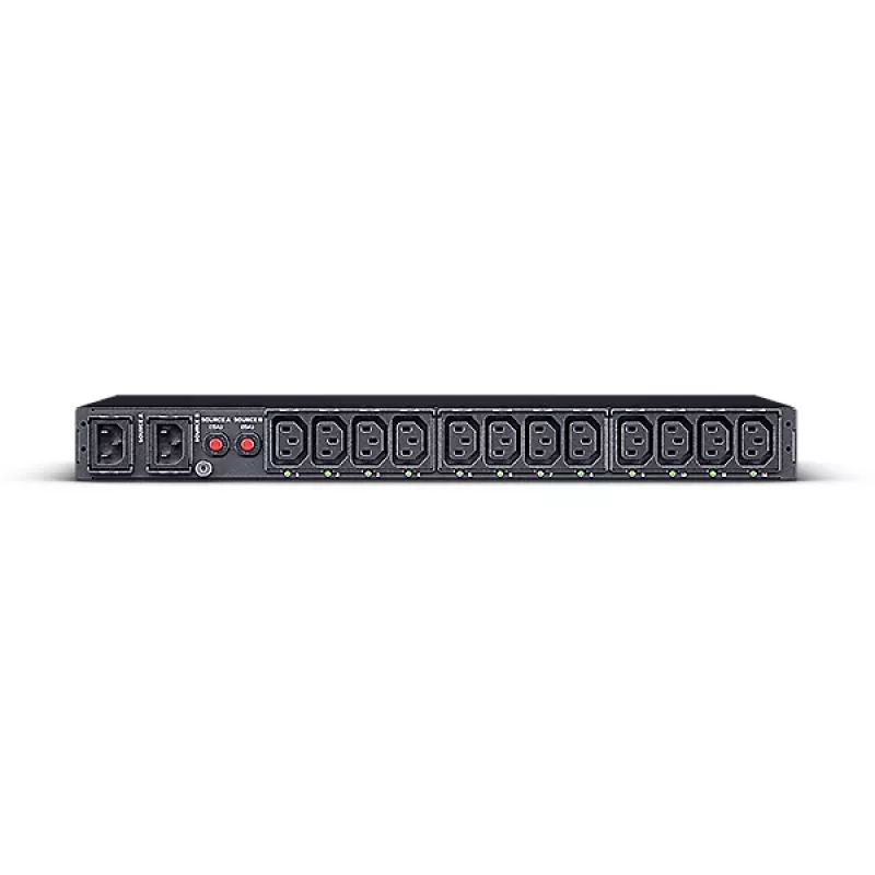 CyberPower PDU44004 maitinimo paskirstymo blokas (PDU) 12 kintamosios srovės lizdų 1U juodas