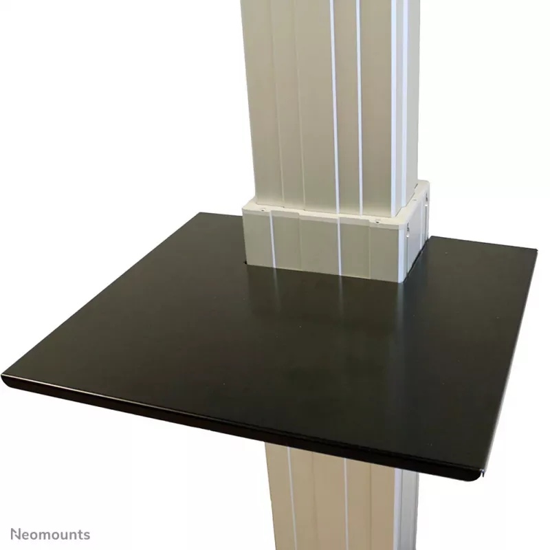 Neomounts PLASMA-M2500LAPSHELF multimedijų laikiklis, Lentyna, 3 kg, Juoda, Plienas, 600 mm, 400 mm
