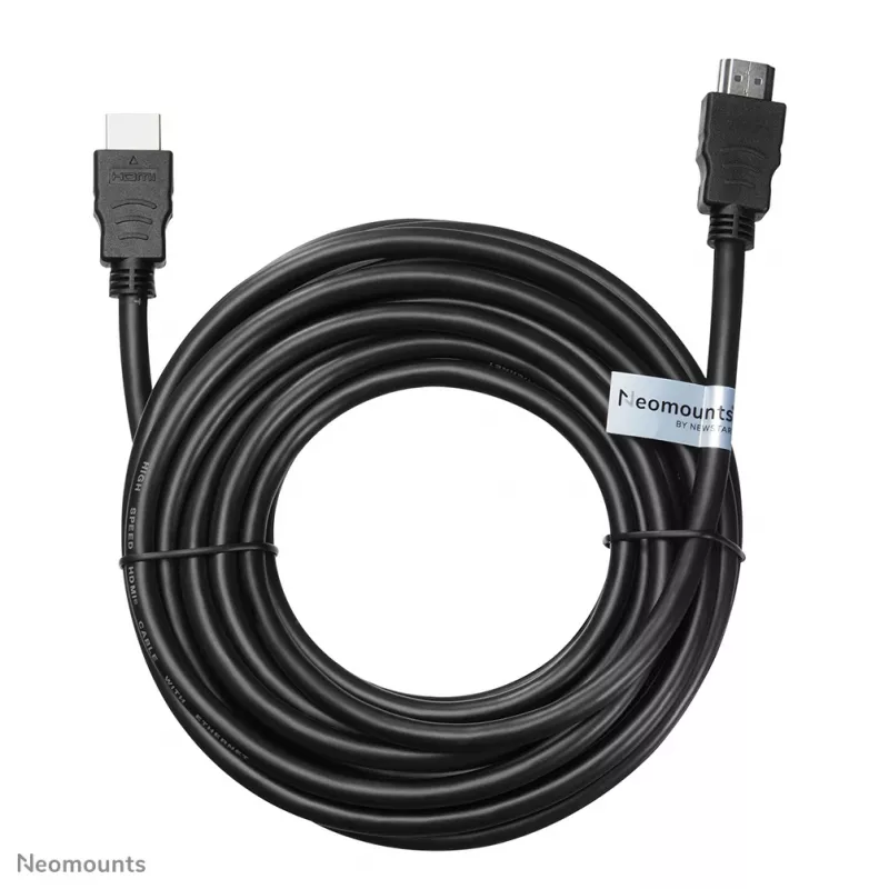 Neomounts HDMI25MM HDMI kabelis - 7,5 metro, 7,5 m, 10,2 Gbit/s, juodas