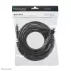 Neomounts HDMI35MM HDMI laidas - 10 metrų, 10 m, HDMI Type A (Standard), HDMI Type A (Standard), 10.2 Gbit/s, juoda