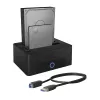 ICY BOX 2 vietų prijungimo ir klonavimo stotis 2,5 col. arba 3,5 col. SATA diskams prie USB 3.0 kompiuterio