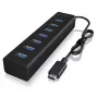 ICY BOX IB-HUB1700-C3 USB 3.2 Gen 1 (3.1 Gen 1) Type-C 5000 Mbit/s Juoda