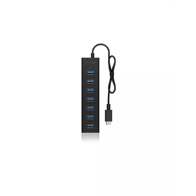 ICY BOX IB-HUB1700-C3 USB 3.2 Gen 1 (3.1 Gen 1) Type-C 5000 Mbit/s Juoda